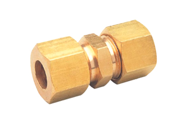 アソー 黄銅製 両口リングジョイント(RS-R)(RoHS指令相当品)